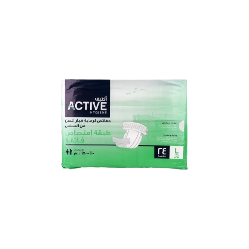 حفاضات كبار السن أكتيف  24 ح